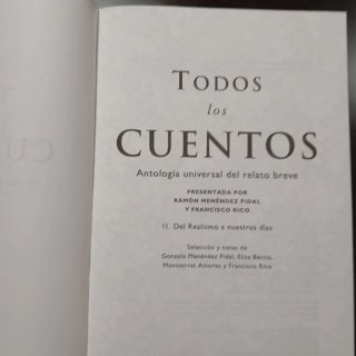 Todos los cuentos antología universal del relat...