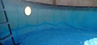 Piscina desmontable con depuradora