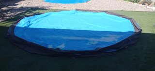 Piscina desmontable con depuradora