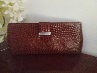 Bolso de mano Vicosa piel cocodrilo