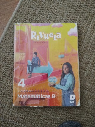 Matemáticas B, 4 secundaria, Revuela
