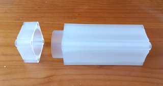 Tubi quadrati in polipropilene per monete, 29 mm