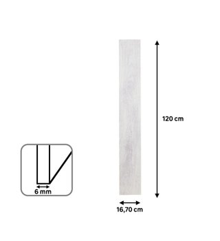 Revestimiento de pared decorativo efecto madera