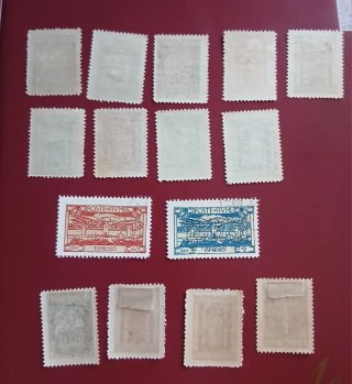 Fiume 1923/ 24- lotto di 15 francobolli