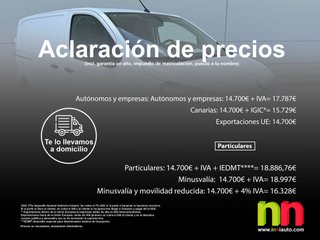 Citroën Jumpy 3 Talla M 2.0BlueHDI 120cv + NAVI 2.0BlueHDI 120cv