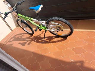 Bicicleta Conor 20 Verde y Blanca