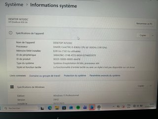 2 PORTÁTILES HP PLATA y NEGRO