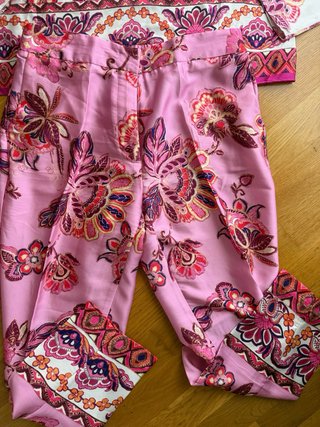 Conjunto Zara Pantalón y Blusa talla S Mujer