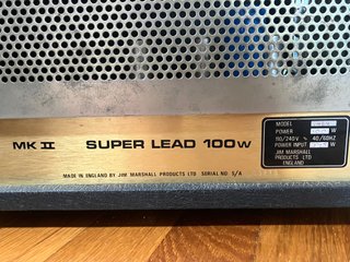 Marshall JCM800 1959 Super Lead Cabezal