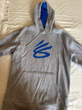 Sudadera Under Armour Stephen Curry Gris Azul