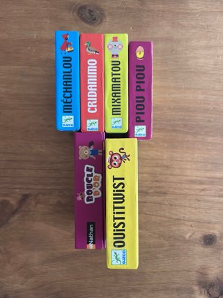 Lote 6 Giochi da Tavolo Educativi Djeco