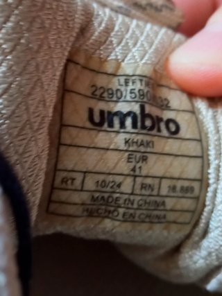 Zapatillas Deportivas Umbro Talla 41 Beige