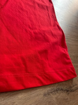 Camiseta Emporio Armani Roja Mujer Talla L (Nueva)