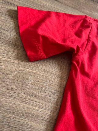 Camiseta Emporio Armani Roja Mujer Talla L (Nueva)