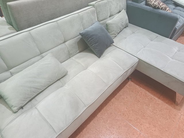 Sofá Cama Chaise Longue XL Beige