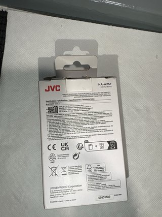 Auriculares JVC HA-A25T Blancos