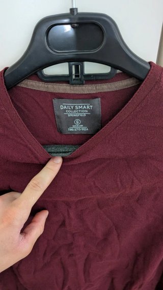 Jersey Fino Springfield Granate Talla S