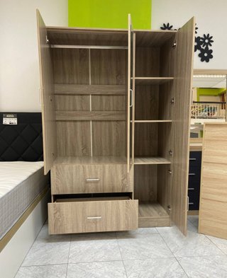 Armario 120 cm con espejo y cajones NUEVO