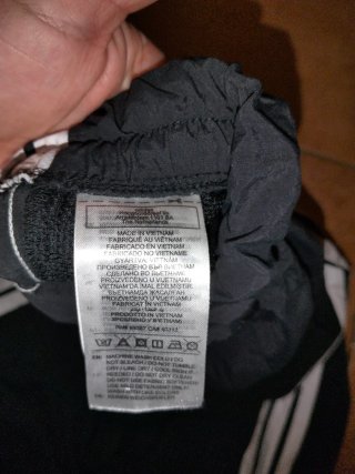 Pantalón chándal Adidas ancho negro