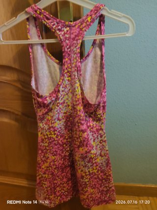 Camiseta de tirantes estampada