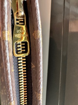 Necessaire Louis Vuitton Monogram Marrone e Nero