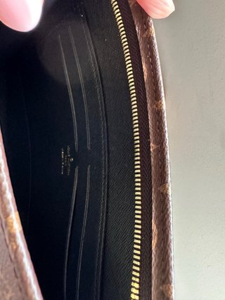 Necessaire Louis Vuitton Monogram Marrone e Nero