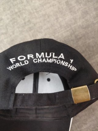 Gorra Fórmula 1 World championship Negra.