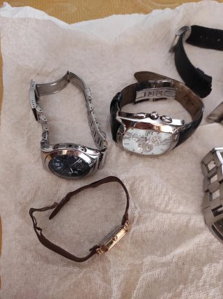 Lotto 5 orologi - Ricambi/Restauro