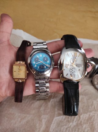Lotto 5 orologi - Ricambi/Restauro