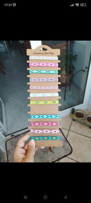 Bracciali di stoffa