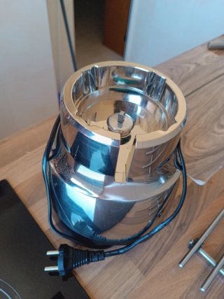 Base Motor Licuadora Oster Cromada
