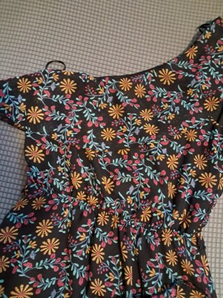 Vestido mujer asimetrico