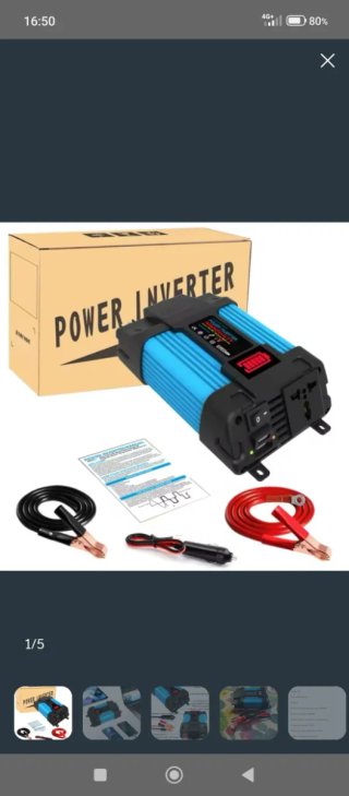 Inversor 12V a 110V