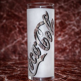 Set di bicchieri Coca-Cola Cristal con logo ufficiale