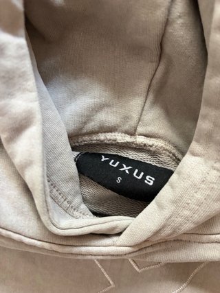 Sudadera YUXUS Talla S Beige