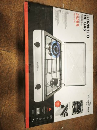 Hornillo gas butano Vitrokitchen