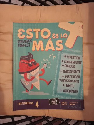 Matemáticas 4, Segundo Ciclo Primaria, Fanfest.