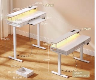 Escritorio elevable eléctrico
