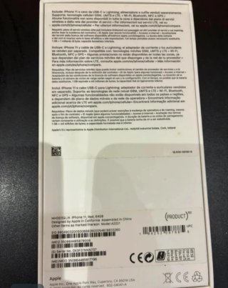 iPhone 11 64GB Rosso