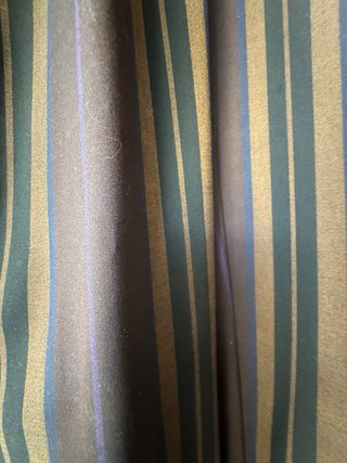 Pantalón Zara Talla XS Rayas Marrón y Morado