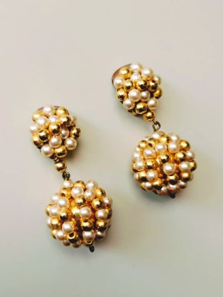 Conjunto vintage perlado
