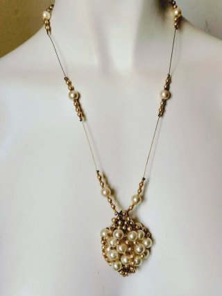 Conjunto vintage perlado