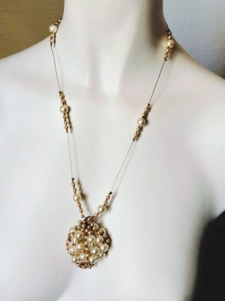 Conjunto vintage perlado
