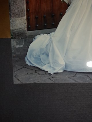 Vestido de Novia Talla 38 con Cola