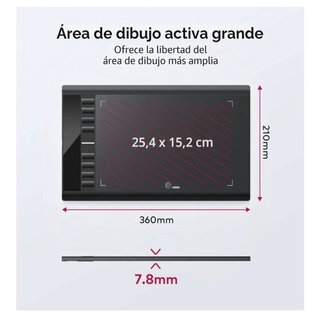Tableta Gráfica UGEE M708