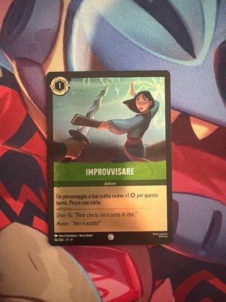 Improvvisare Foil - Disney Lorcana IT
