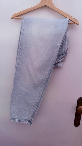 Calças de ganga claras Bershka