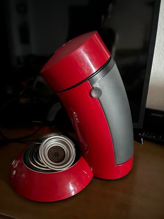 Cafetera Philips Senseo Roja