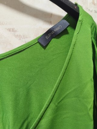 Blusa verde Elena Miro
