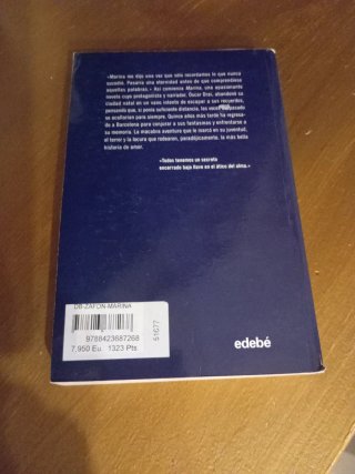 LIBRO. Marina Carlos Ruiz Zafon